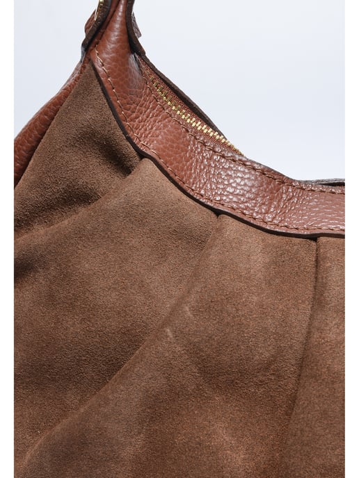 Roberta M COGNAC Rundleer Tas - Image 3
