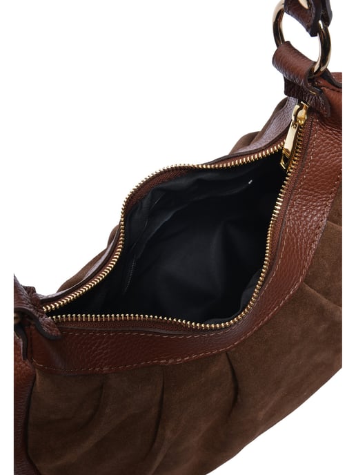 Roberta M COGNAC Rundleer Tas - Image 4