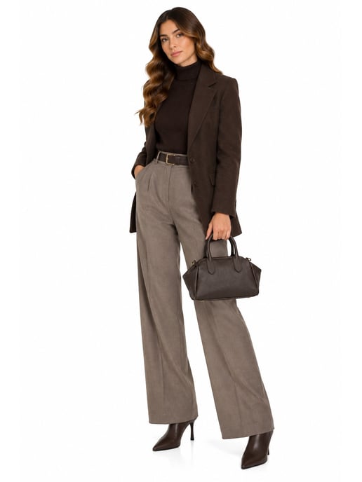 Isabella Rhea Two-Tone Cowhide Leather Bag - Image 5