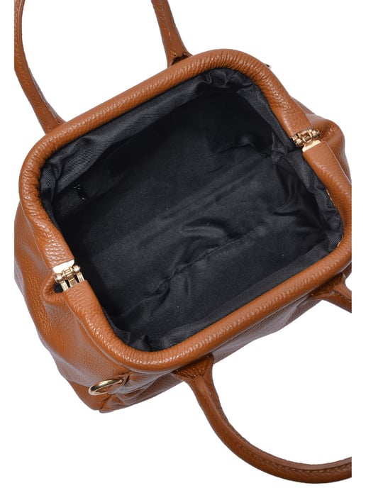 Isabella Rhea COGNAC Cowhide Leather Bag - Image 4