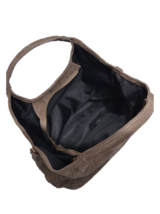 Anna Luchini Beige Cowhide Leather Bag - Image 4