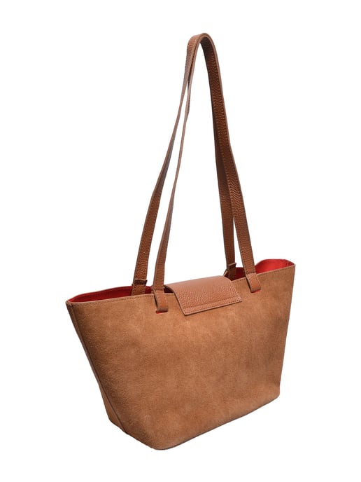 Roberta M COGNAC Leather Bag - Image 2