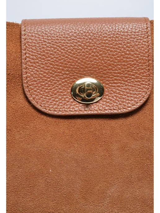 Roberta M COGNAC Leather Bag - Image 3