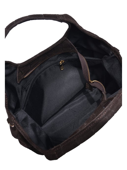 Anna Luchini Chestnut Brown Leather Bag - Image 4