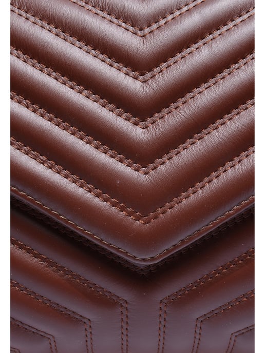 Luisa Vannini BROWN Rundleer Tas - Image 3