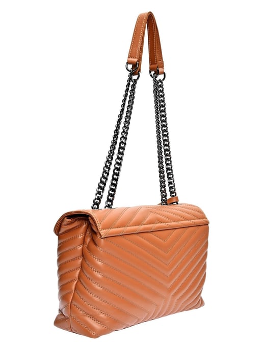 Luisa Vannini COGNAC Rundleer Tas - Image 2