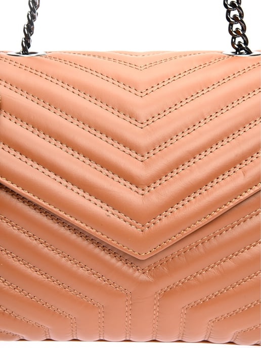 Luisa Vannini COGNAC Rundleer Tas - Image 3