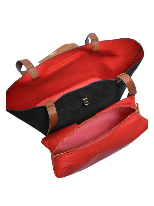 Roberta M BLACK Cowhide Leather Bag - Image 4