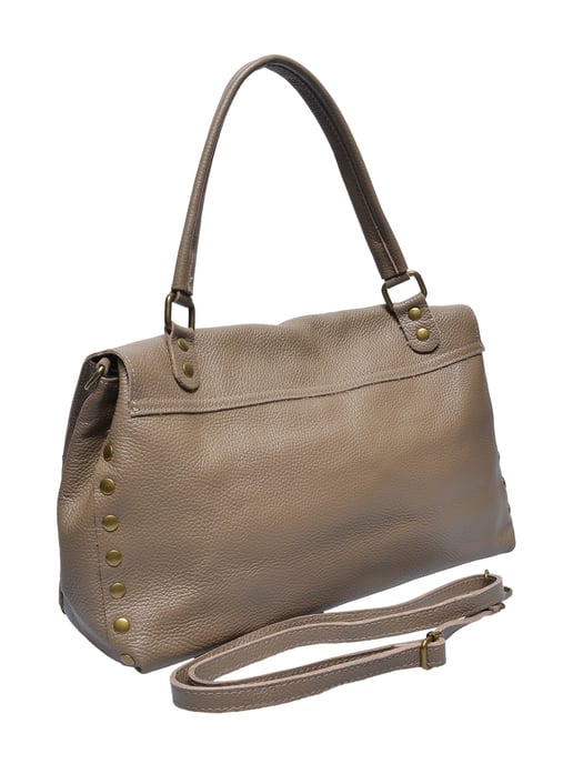 Anna Luchini Beige Rundleer Tas - Image 2