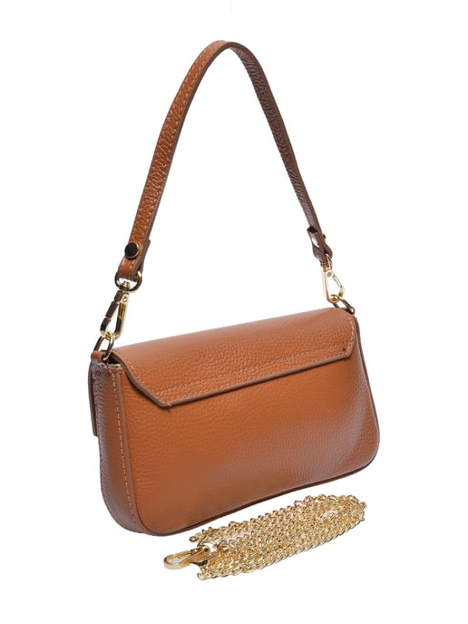 Roberta M COGNAC Rundleer Tas - Image 2