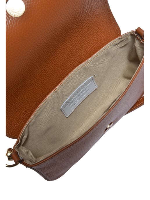 Roberta M COGNAC Rundleer Tas - Image 4