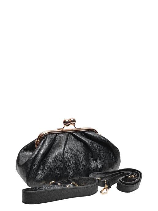 Isabella Rhea BLACK Cowhide Leather Bag - Image 2