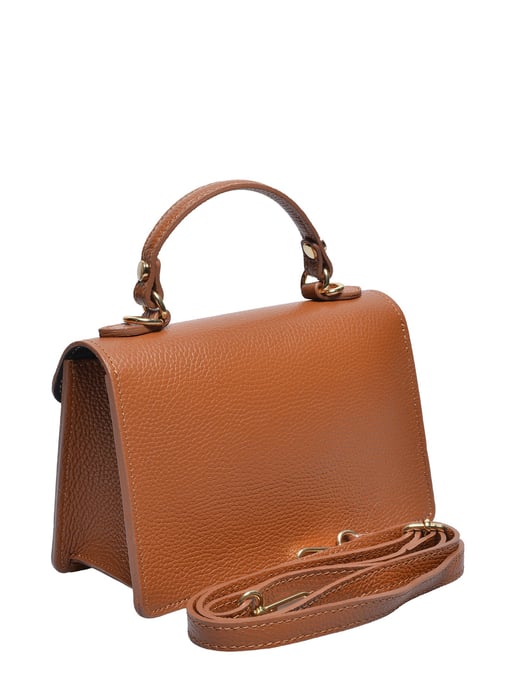 Roberta M COGNAC Cow Leather Bag - Image 2