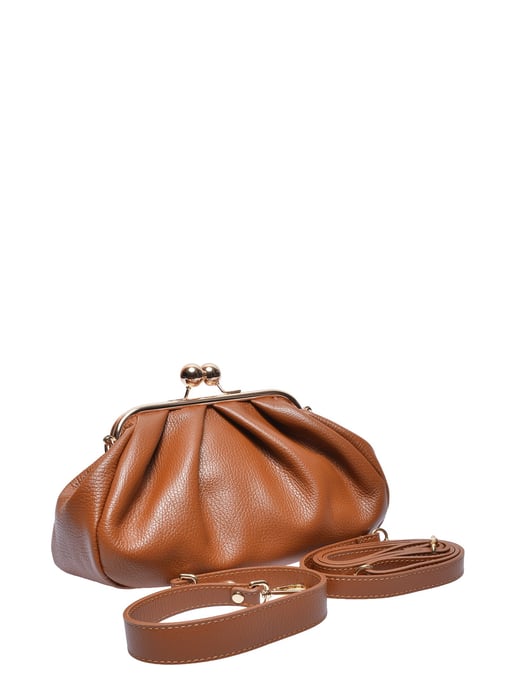 Isabella Rhea Brown Cowhide Leather Bag - Image 2