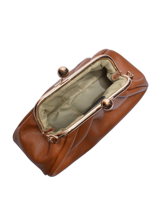 Isabella Rhea Brown Cowhide Leather Bag - Image 4