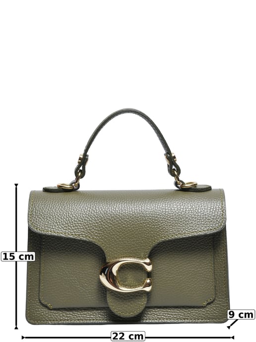 Roberta M Two-Tone Cowhide Leather Bag - Image 5