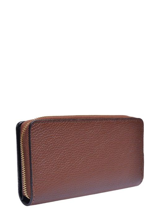 Anna Luchini Chestnut Brown Cowhide Leather Bag - Image 2