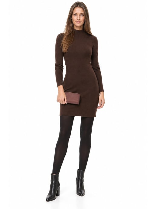 Anna Luchini Chestnut Brown Cowhide Leather Bag - Image 6