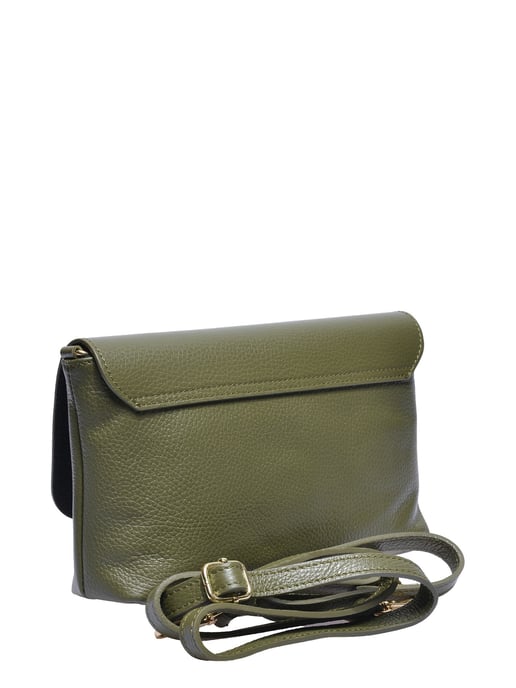 Roberta M Khaki Cowhide Leather Bag - Image 2