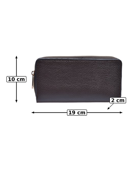Anna Luchini Chestnut Cowhide Leather Bag - Image 5