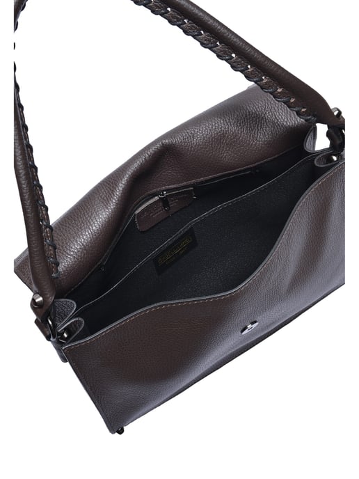 Isabella Rhea Two-Tone Cowhide Leather Bag - Image 4