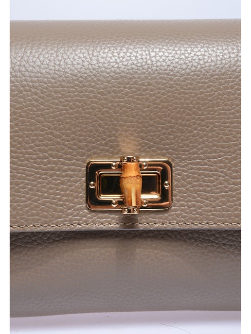 Roberta M Beige Cowhide Leather Bag - Image 3