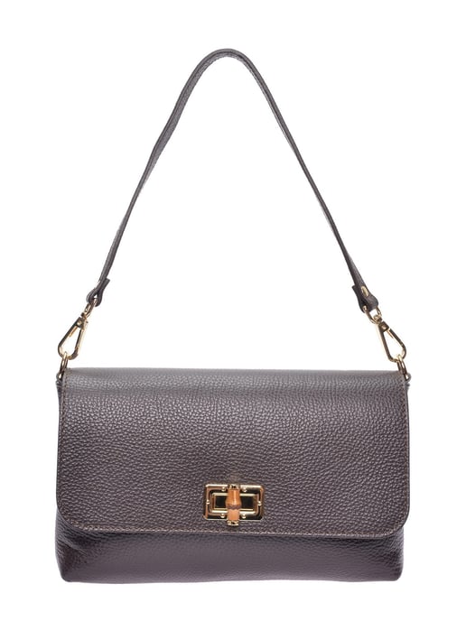 Roberta M Chestnut Brown Cow Leather Bag - Image 1