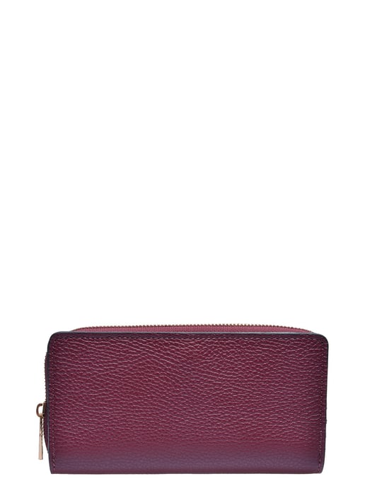 Anna Luchini Wine-Coloured Cowhide Leather Bag - Image 1