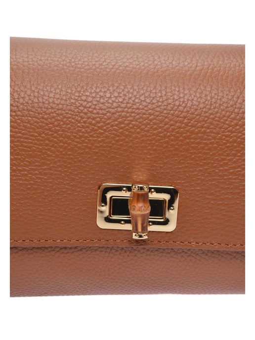 Roberta M Brown Cowhide Leather Bag - Image 3