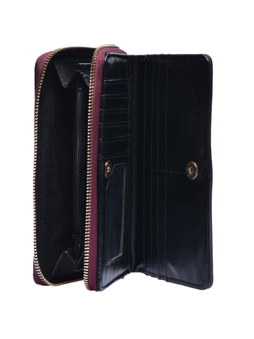 Anna Luchini Wine-Coloured Cowhide Leather Bag - Image 4