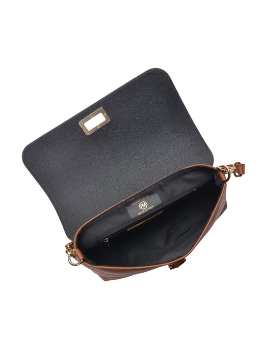 Roberta M Brown Cowhide Leather Bag - Image 4