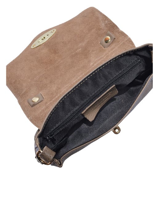 Roberta M Beige Cowhide Leather Bag - Image 4