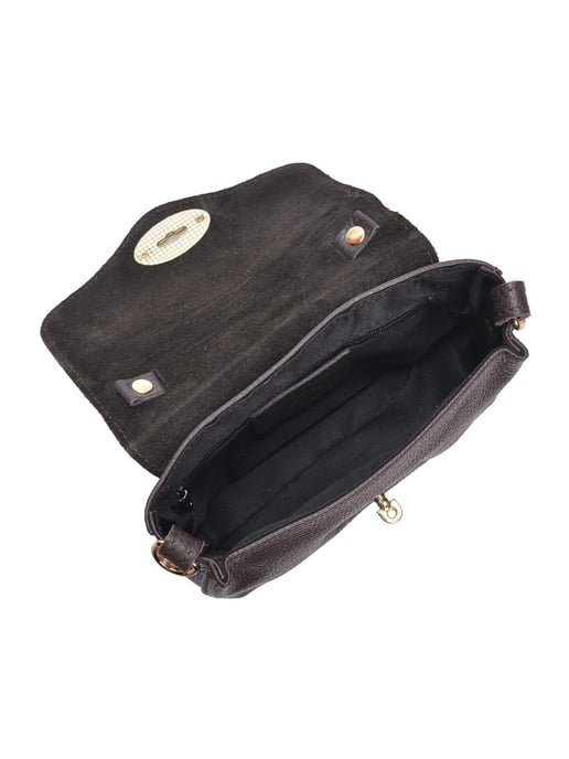 Roberta M Chestnut Brown Leather Bag - Image 4