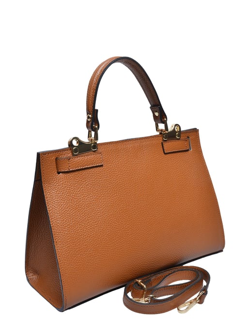 Roberta M COGNAC Rundleer Tas - Image 2
