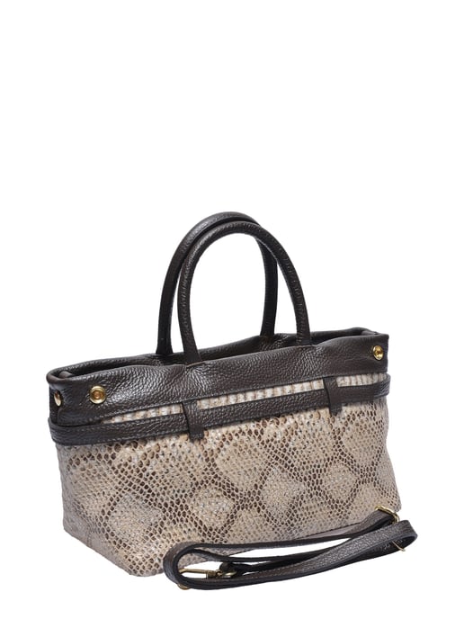 Isabella Rhea Chestnut Brown Cowhide Leather Bag - Image 2