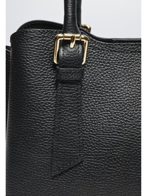 Roberta M Black Cow Leather Bag - Image 3