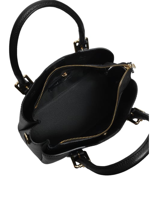 Roberta M Black Cow Leather Bag - Image 4