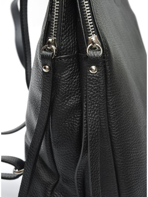 Isabella Rhea Black Leather Bag - Image 3