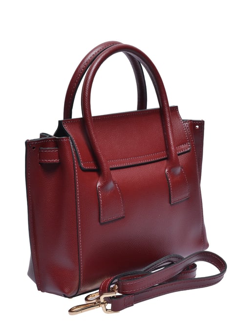 Isabella Rhea Burgundy Calf Leather Bag - Image 2