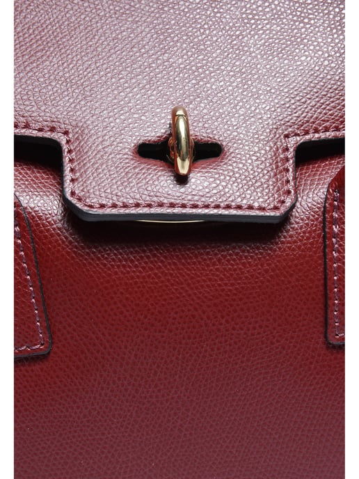 Isabella Rhea Burgundy Calf Leather Bag - Image 3