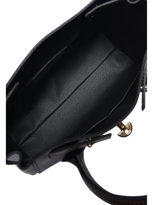Isabella Rhea Chestnut Brown Cow Leather Bag - Image 4