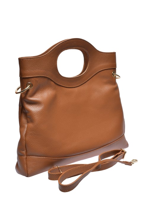 Anna Luchini Brown Calf Leather Bag - Image 2