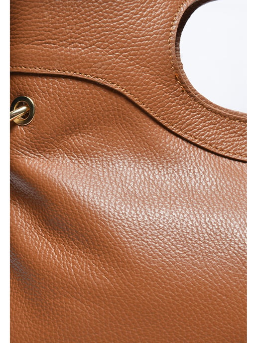Anna Luchini Brown Calf Leather Bag - Image 3