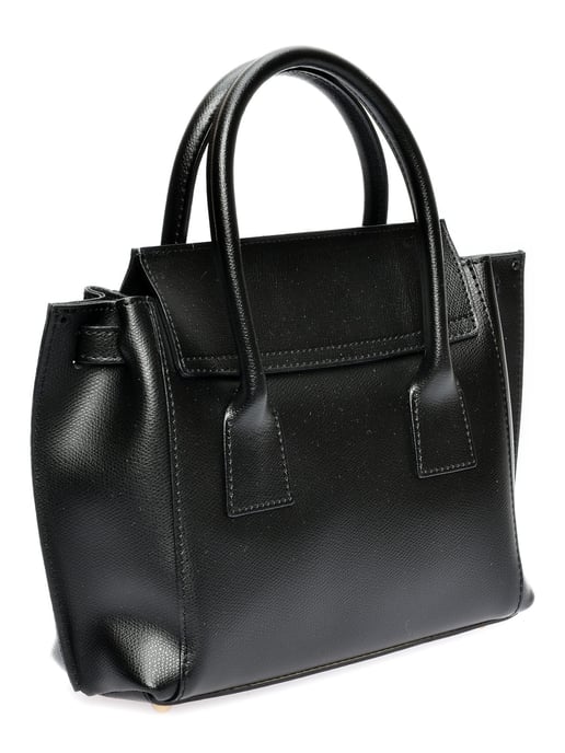 Isabella Rhea Black Cowhide Leather Bag - Image 2