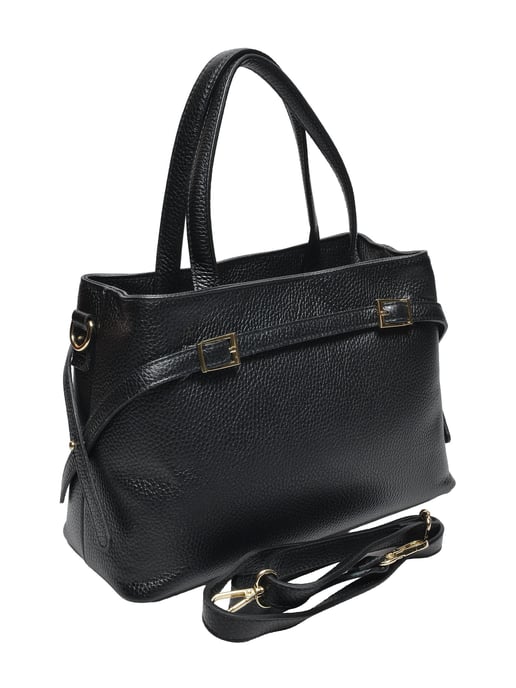 Roberta M ZWART Rundleer Tas - Image 2