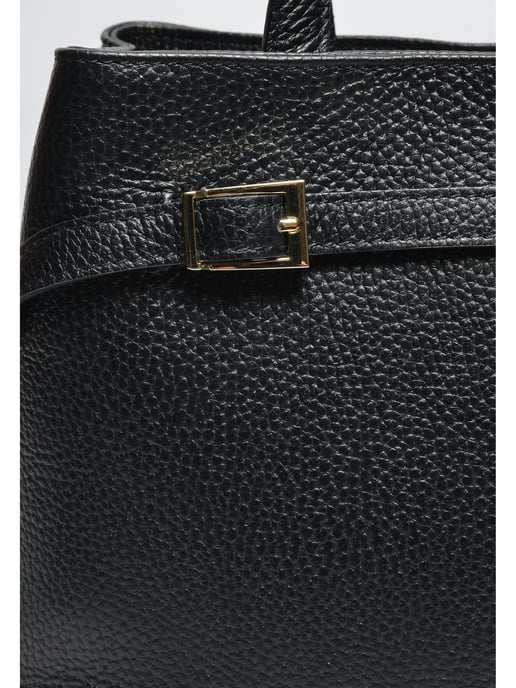 Roberta M ZWART Rundleer Tas - Image 3