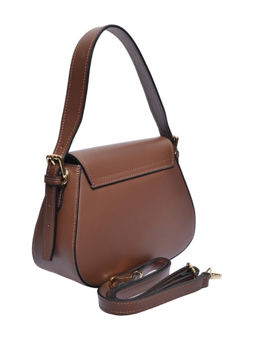 Isabella Rhea Chestnut Brown Cowhide Leather Bag - Image 2