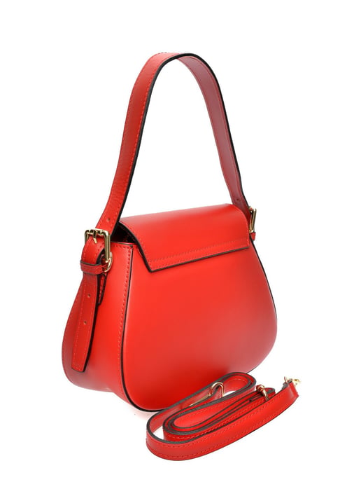 Isabella Rhea Red Calfskin Leather Bag - Image 2