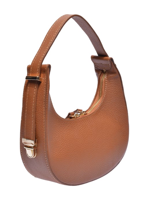 Isabella Rhea Brown Cowhide Leather Bag - Image 2