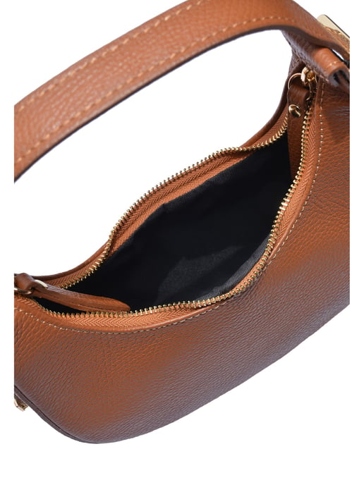 Isabella Rhea Brown Cowhide Leather Bag - Image 4